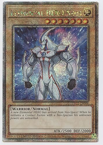 Elemental Hero Neos - TN23-EN006 - Quarter Century Secret Rare - Limited Edition von YU-GI-OH!