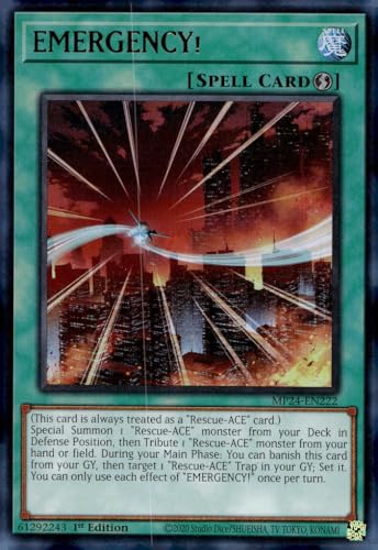 Emergency! - MP24-EN222 - Ultra Rare - 1. Auflage von YU-GI-OH!