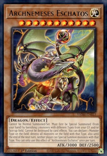 Erznemeses Eschatos - VASM-EN053 - Rare - 1. Auflage von YU-GI-OH!