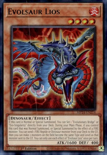 Evolsaur Lios MP24-EN214 Ultra Rare 1. Auflage von YU-GI-OH!