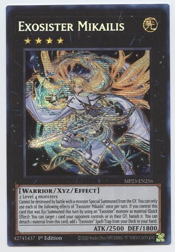 Exosister Mikailis - MP23-EN256 - Prismatic Secret Rare - 1. Auflage von YU-GI-OH!