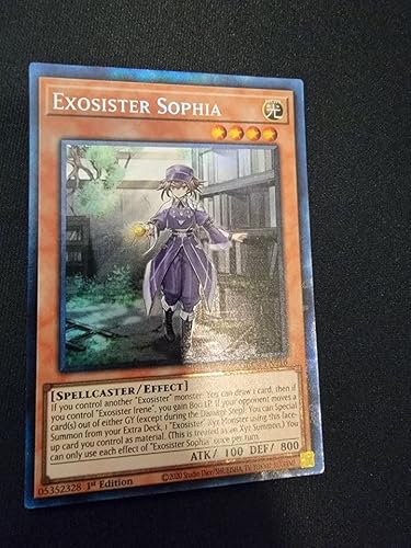 Exosister Sophia - GRCR-EN016 - Sammlerselten - 1. Ausgabe Exosister Sophia - GRCR-EN016 - Sammlerselten - 1. Ausgabe von YU-GI-OH!
