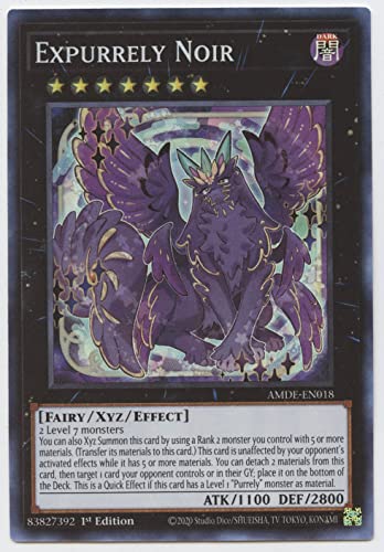 Expurrely Noir - AMDE-EN018 - Super Rare - 1. Auflage von YU-GI-OH!