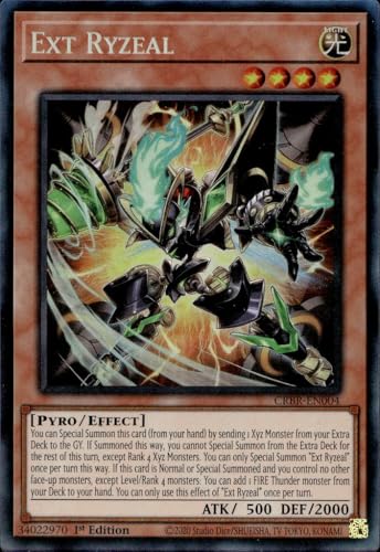 Ext Ryzeal (CR) - CRBR-EN004 - Sammlerselten - 1. Auflage von YU-GI-OH!