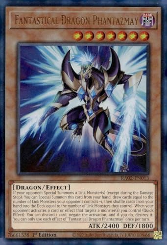 Fantastical Dragon Phantazmay (Alternate Art) (PUR) – RA02-EN013 – Prismatic Ultimate Rare – 1. Auflage von YU-GI-OH!