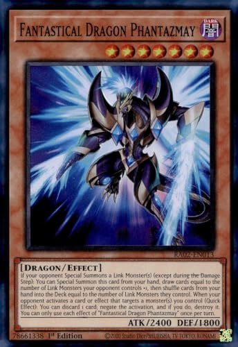 Fantastical Dragon Phantazmay (Alternate Art) – RA02-EN013 – Super Rare – 1. Auflage von YU-GI-OH!