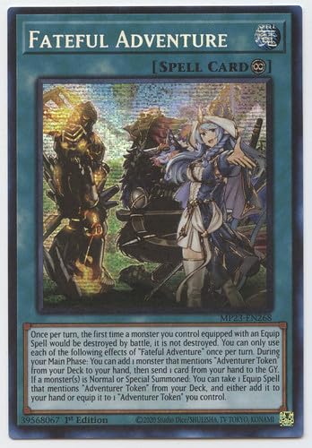 Fateful Adventure MP23-EN268 Prismatic Secret Rare 1. Auflage von YU-GI-OH!