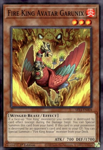 Fire King Avatar Garunix - SR14-EN004 - Common - 1. Auflage von YU-GI-OH!