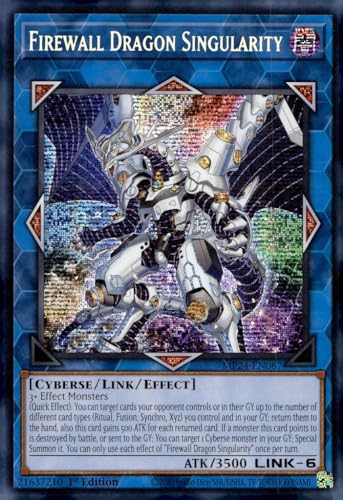 Firewall Dragon Singularity MP24-EN087 Prismatic Secret Rare 1. Auflage von YU-GI-OH!