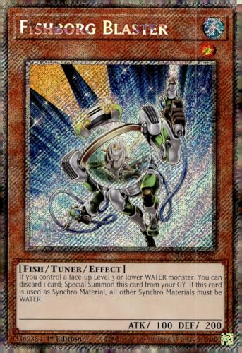 Fishborg Blaster (Platinum Secret Rare) – RA03-EN225 – Platinum Secret Rare – 1. Auflage von YU-GI-OH!