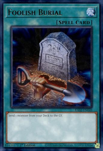 Foolish Burial (UR) - RA02-EN049 - Ultra Rare - 1. Auflage von YU-GI-OH!