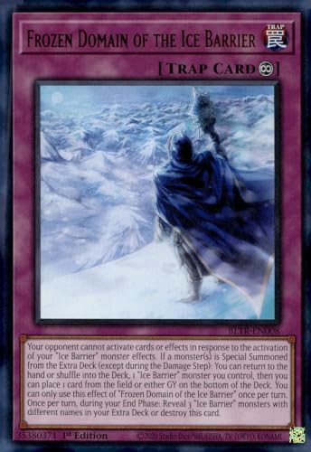 Frozen Domain of The Ice Barrier - BLTR-EN008 - Ultra Rare - 1. Auflage von YU-GI-OH!