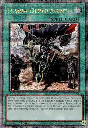 Fusion Deployment (Quarter Century Secret Rare) – RA02-EN065 – Quarter Century Secret Rare – 1. Auflage von YU-GI-OH!