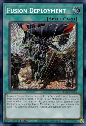 Fusion Deployment (Secret Rare) – RA02-EN065 – Secret Rare – 1. Auflage von YU-GI-OH!