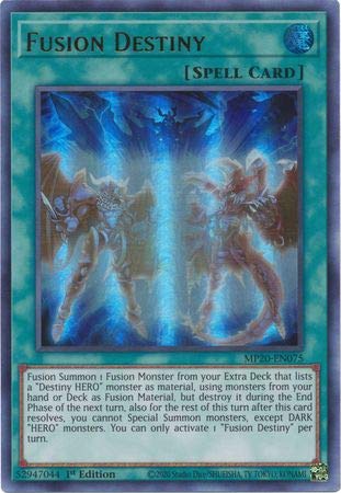 Fusion Destiny MP20-EN075 Ultra Rare 1. Auflage von YU-GI-OH!