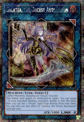 Galatea, The Orcust Automaton (Platinum Secret Rare) – RA03-EN044 – Platinum Secret Rare – 1. Auflage von YU-GI-OH!