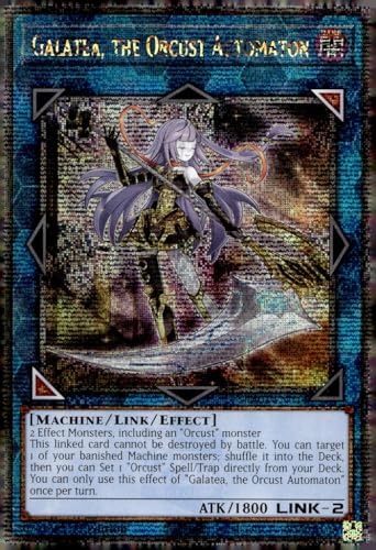 Galatea, The Orcust Automaton (Quarter Century Secret Rare) – RA03-EN044 – Quarter Century Secret Rare – 1. Auflage von YU-GI-OH!