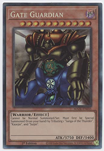 Gate Guardian - MAZE-EN035 - Collector's Rare - 1st Edition von YU-GI-OH!