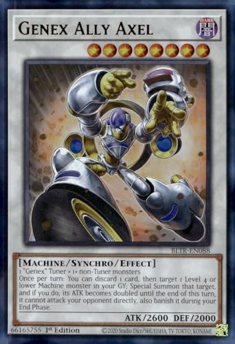 Genex Ally Axel - BLTR-EN088 - Ultra Rare - 1. Auflage von YU-GI-OH!