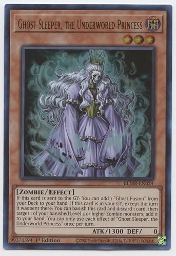 Ghost Sleeper, The Underworld Princess - BLMR-EN024 - Ultra Rare - 1. Auflage von YU-GI-OH!