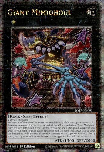 Giant Mimighoul (Quarter Century Secret Rare) – ROTA-EN093 – Quarter Century Secret Rare – 1. Auflage von YU-GI-OH!