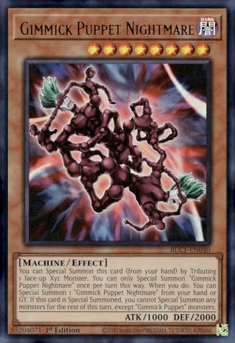 Gimmick Puppet Nightmare - BLC1-EN040 - Ultra Rare - 1. Auflage von YU-GI-OH!