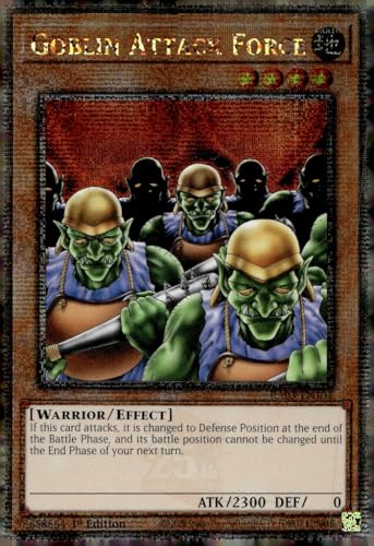 Goblin Attack Force (Quarter Century Secret Rare) – RA03-EN101 – Quarter Century Secret Rare – 1. Auflage von YU-GI-OH!