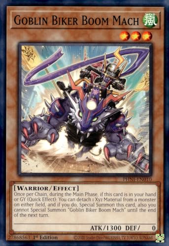 Goblin Biker Boom Mach - PHNI-EN010 - Common - 1. Auflage von YU-GI-OH!