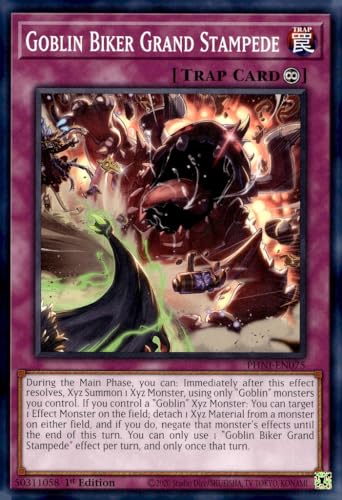 Goblin Biker Grand Stampede – PHNI-EN075 – Common – 1. Auflage von YU-GI-OH!