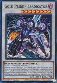 Gold Pride - Eradicator - LEDE-EN041 - Ultra Rare - 1. Auflage von YU-GI-OH!