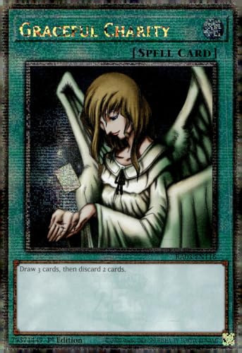 Graceful Charity (Quarter Century Secret Rare) – RA03-EN116 – Quarter Century Secret Rare – 1. Auflage von YU-GI-OH!