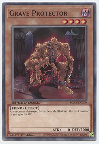 Grave Protector - SGX3-ENG09 - Common - 1. Auflage von YU-GI-OH!