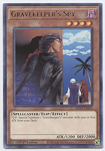 Gravekeeper's Spy - KICO-EN031 - Rare - 1. Auflage von YU-GI-OH!