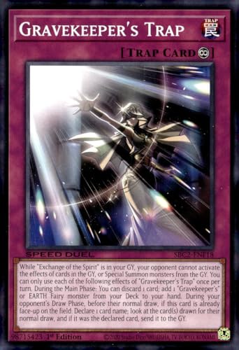 Gravekeeper's Trap - SBC2-ENF18 - Common - 1. Auflage von YU-GI-OH!