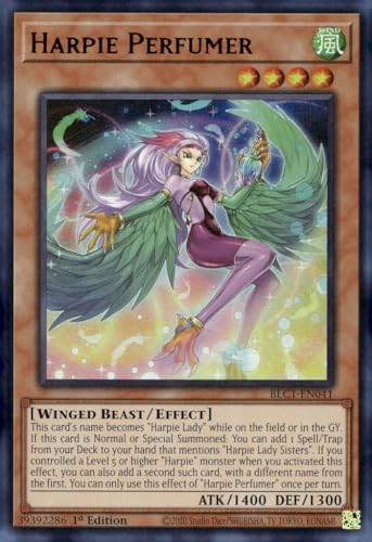 Harpie Perfumer - BLC1-EN041 - Ultra Rare - 1. Auflage von YU-GI-OH!