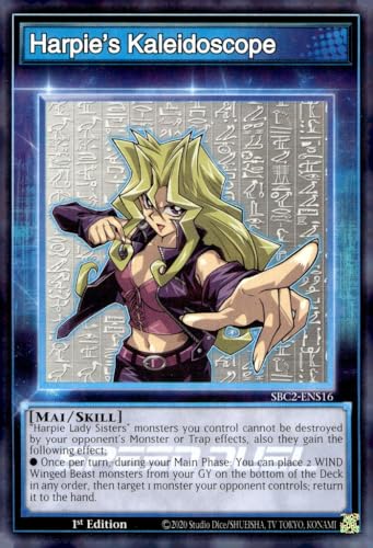 Harpie's Kaleidoskop SBC2-ENS16 – Common – 1. Auflage von YU-GI-OH!