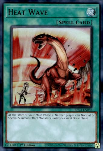 Heat Wave (UR) - RA03-EN058 - Ultra Rare - 1. Auflage von YU-GI-OH!