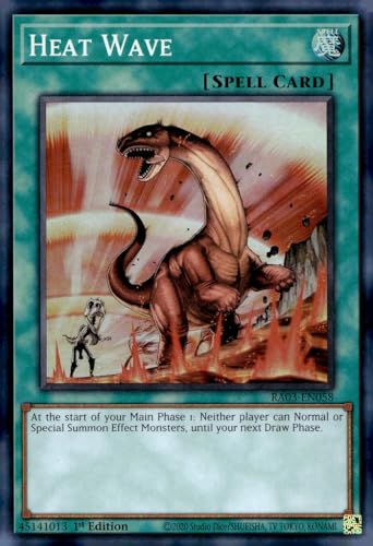 Heat Wave – RA03-EN058 – Super Rare – 1. Auflage von YU-GI-OH!