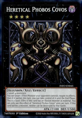 Heretical Phobos Covos - INFO-EN045 - Super Rare - 1. Auflage von YU-GI-OH!