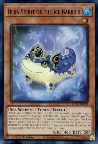 Hexa Spirit of The Ice Barrier - BLTR-EN074 - Ultra Rare - 1. Auflage von YU-GI-OH!