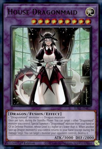 House Dragonmaid (UR) - RA03-EN037 - Ultra Rare - 1. Auflage von YU-GI-OH!