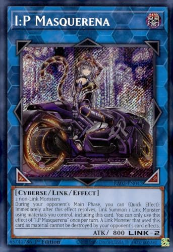 I:P Masquerena (Alternate Art) (Secret Rare) – RA02-EN042 – Secret Rare – 1. Auflage von YU-GI-OH!