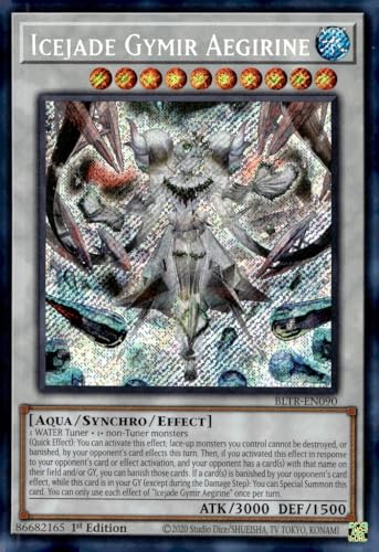 Icejade Gymir Aegirine - BLTR-EN090 - Secret Rare - 1. Auflage von YU-GI-OH!