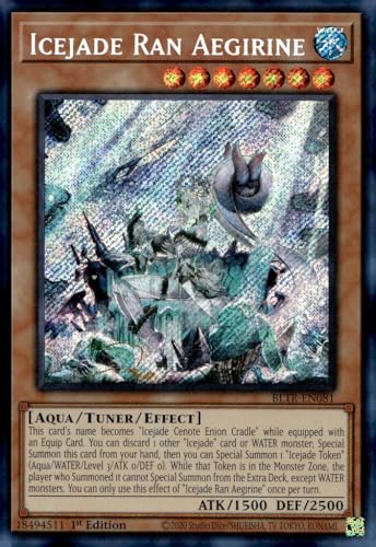 Icejade Ran Aegirine - BLTR-EN081 - Secret Rare - 1. Auflage von YU-GI-OH!