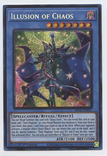 Illusion of Chaos – MP23-EN017 – Prismatic Secret Rare – 1. Auflage von YU-GI-OH!