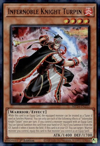 Infernoble Knight Turpin MP24-EN212 Ultra Rare 1. Auflage von YU-GI-OH!