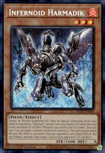 Infernoid Harmadik - BLTR-EN060 - Secret Rare - 1. Auflage von YU-GI-OH!