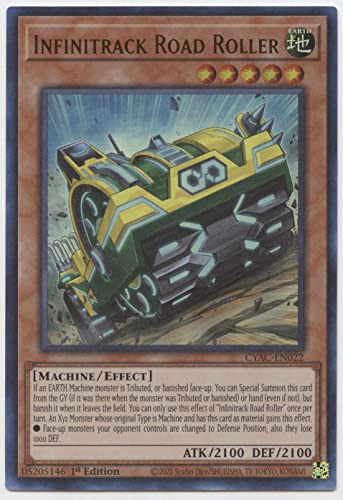 Infinitrack Road Roller - CYAC-EN022 - Ultra Rare - 1. Auflage von YU-GI-OH!