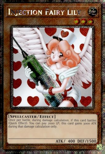 Injection Fairy Lily (Platinum Secret Rare) – RA03-EN117 – Platinum Secret Rare – 1. Auflage von YU-GI-OH!