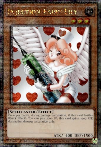 Injection Fairy Lily (Quarter Century Secret Rare) – RA03-EN117 – Quarter Century Secret Rare – 1. Auflage von YU-GI-OH!